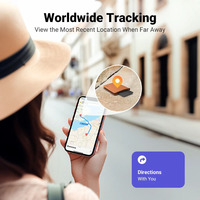 WESOLVET Air Card Tag, Rastreador Inteligente Ultra Delgado, Resistente al Agua, con Certificación MFi, para Equipaje, Bolsas, Llaves, Objetos de Valor, Pasaportes y Carteras