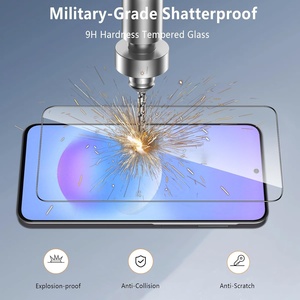 ฟิล์มกระจกนิรภัยแบบ 2.5D สำหรับ Samsung Galaxy S25 FE S24 S22 <span class=keywords><strong>A16</strong></span> A36 A53 A35 A07 A17 A37 A57 - Product Image 3