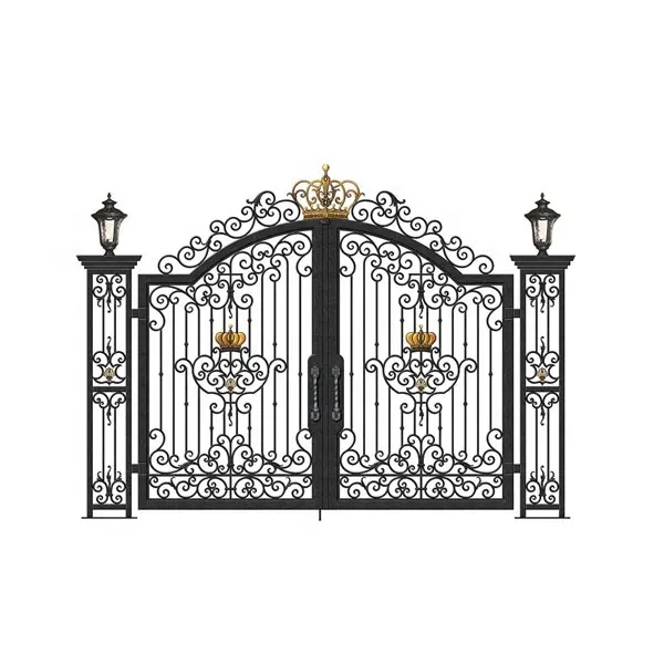 Puerta de Hierro forjado de lujo, puertas de hierro de lujo, diseños de puerta principal de la casa india