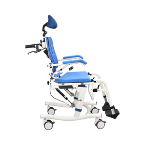 Wei Yikang <b>Commode</b> Chair With Headrest 692A <b>Folding</b> Armrests Movable Brake Nursing Chair - Product Image 4