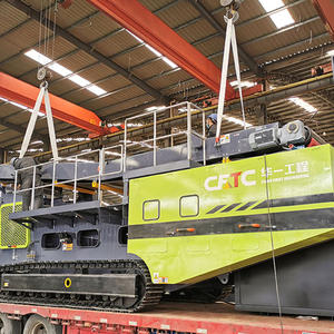 Station de concassage de pierres sur chenilles haute efficacité, concasseur mobile à percussion monté sur rail pour l'extraction minière, en vente - Product Image 5