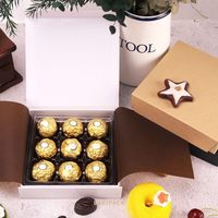 Coffrets cadeaux chocolat de qualité supérieure boîte de bonbon chocolat de luxe boîtes de dattes sucrées personnalisées
