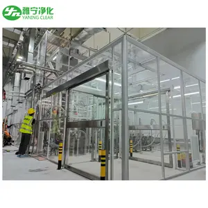 YANING Clean room for biological lab modular cleanrooms Modular Hard wall Clean Room