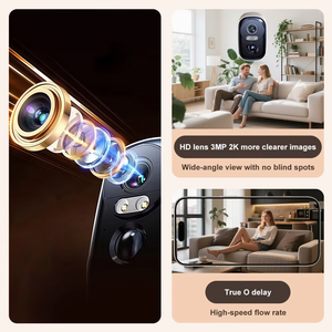 كاميرا أمان لاسلكية ذكية ببطارية Tuya MMP عالية الدقة منخفضة الطاقة وخالية من الأسلاك GHz مع كشف حركة PIR - Product Image 3