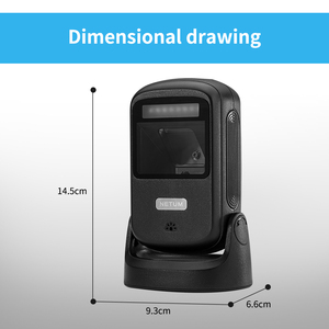 Netum ODM nền tảng máy quét mã vạch QR Mã máy tính để bàn Đầu đọc mã vạch cho cửa hàng siêu thị tự động cảm giác dữ liệu ma trận đọc - Product Image 6