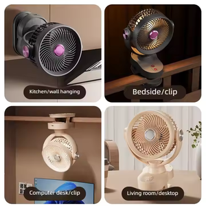Nuevo ventilador de escritorio 2026, ventilador de pared para cabecera de cama, adecuado para múltiples escenarios, ventilador con carga USB, ventilador para exteriores - Product Image 6