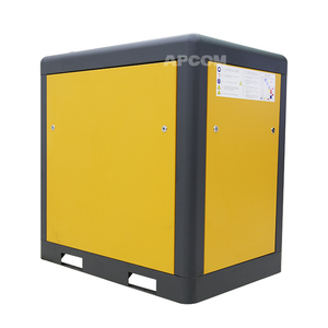 เครื่องอัดอากาศแบบสกรูอุตสาหกรรม APCOM 11KW 15HP สีเหลือง ลดราคาพิเศษ, เครื่องอัดอากาศแบบโรตารี่ขับเคลื่อนโดยตรง เสียงเบา - Product Image 4