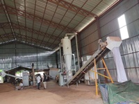 Usine directement offerte bon prix presse à granulés de bois de biomasse balle de riz machine de fabrication de granulés ligne de production à vendre