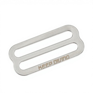 Hebilla de Posicionamiento de Ajuste de Correa Trasera en Forma de 8 de Acero Inoxidable 316 KEEP DIVING, Tecnología BCD, Accesorios de Buceo - Product Image 1