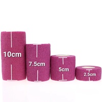 Lot en gros de bandages cohésifs de 5 cm pour la gym - Soutien élastique unisexe non tissé pour poignets, idéal pour la musculation et la remise en forme (vente en gros pour revendeurs)