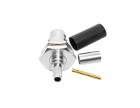 Connecteur coaxial BNC femelle EZ à sertir sans soudure pour câble coaxial RF RG58 LMR195 RG223