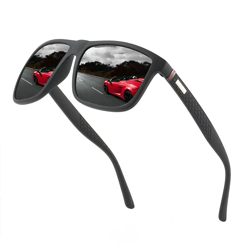 2024 Gepolariseerde Zonnebril Mannen/Vrouwen Klassieke Zonnebril Kleurrijke Film Rijden Hd Brillen Visbril Mode Bril Voor Mannen