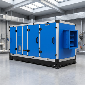 Modular Air Handling Unit Duct Mounted AC Motor Ventilation System With Energy Saving Filter For Commercial Industrial Buildings - Product Image 1