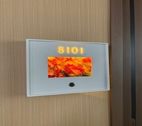 Plaques d'adresse rétroéclairées LED personnalisées pour maisons, maisons capsules, maisons mobiles, numéros de porte, numéros résidentiels de dortoirs