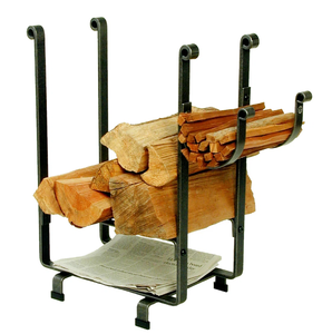 Porta Tronchi Pieghevole Moderno in Ferro Verniciato a Polvere Nero Personalizzato OEM Zhongpin Heavy Duty Regolabile <span class=keywords><strong>per</strong></span> Trasporto Carichi Pesanti - Product Image 2