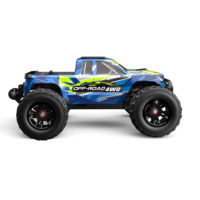 Voiture de course RC MJX 1:14 échelle 14208 4 canaux 4x4, portée 120m, télécommande haute vitesse, jouet RTR HYPER haute performance