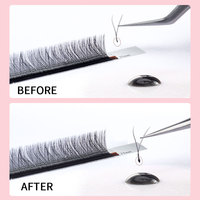 Colle adhésive liquide professionnelle super résistante à l'eau, anti-allergie, à séchage ultra-rapide pour faux cils