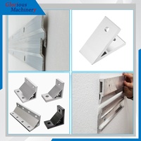 Connecteur d'angle en aluminium pour cadre de fenêtre, 90 degrés, pour meubles, en alliage d'aluminium, avec fentes, code d'angle articulé