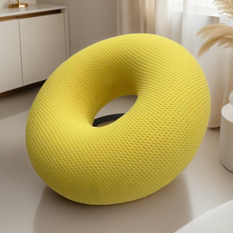 Coton modelant une pièce - jaune citron