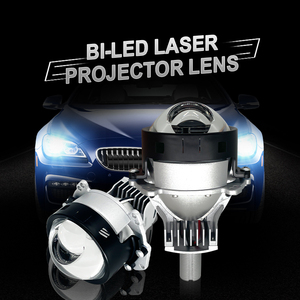 Projecteur de phare LED universel Carolyn Wholesale P70 non destructif 130W 25000 lumens 6000K Biled avec lentille de projecteur - Product Image 2