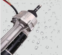 Petit moteur électrique pour roue arrière, différentes tailles d'essieu pour 4 roues, 250W, 7 pouces, 24V
