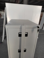 Armoire de classement verticale en acier à 4 tiroirs avec barre de suspension – Meuble métallique en promotion