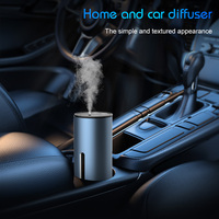Machine portable à huile essentielle d'arôme à batterie rechargeable en aluminium Mini diffuseur de parfum de luxe sans eau pour voiture