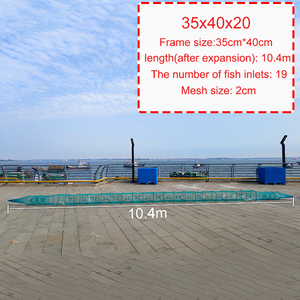 (35cm*40cm*20telai) Gabbie per Acquacoltura e Allevamento di Tilapia, Nassa per Pesciolini, Rete da Pesca di Ultima Generazione dalla Cina per la Cattura di Pesci, Gamberetti... - Product Image 6
