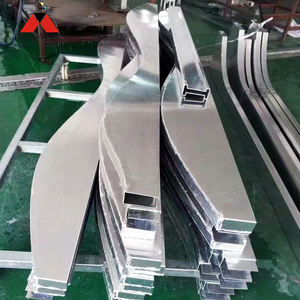 <span class=keywords><strong>Profil</strong></span>és en aluminium modernes Alumtimes pour villas, panneaux de façade extérieure, lamelles en aluminium 3D, mur-rideau, imperméable, ignifuge - Product Image 4