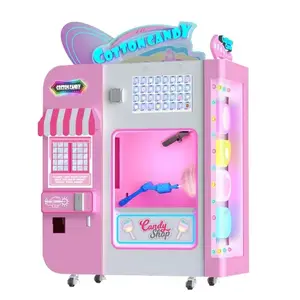 2023 new products automatic cotton candy vending machine Cotton Candy Vending Machine 250W-2800W