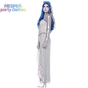 ชุดเดรสยาวผีฮาโลวีน HESPER สำหรับคอสเพลย์เจ้าสาว งานปาร์ตี้สวมหน้ากาก ชุดแสดงเทพแห่งความตาย สไตล์ยุโรปอเมริกัน - Product Image 3