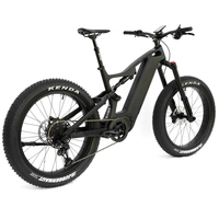 Vélo électrique tout-terrain DengFu E56 en carbone, pneus larges, Bafang M620 UART 52V 1000W 20Ah 1040Wh, pneus 26 pouces * 4.0