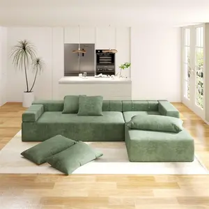 Qualidade Premium Hot Sale Couch Sala Sofás Suporte Personalização para Sala Sofás Set Móveis