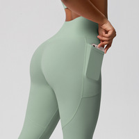 Nouveau tissu brossé double face uni, taille haute, très élastique, respirant, infroissable, en Spandex/Nylon, pour vêtements transfrontaliers