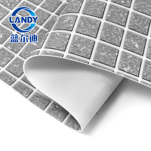 แผ่นเมมเบรนสำหรับสระว่ายน้ำ Landy ขนาด 1.8x25 เมตร ลายหิน หนาพิเศษ ป้องกันเชื้อราและแบคทีเรีย - Product Image 4