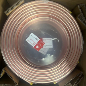 ערכת צינורות נחושת למזגן סיני, צינורות נחושת ספירליים לחימום בגז טהור, צינורות נחושת לקירור מזגנים. - Product Image 2