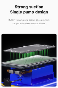 Cơ Khí 361 SE + Đa Chức Năng Màn Hình LCD Tách Máy Tự Động Sưởi Ấm Nền Tảng Cho Điện Thoại Sửa Chữa Kính Khung Loại Bỏ Công Cụ - Product Image 5