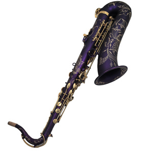 Saxophone ténor de style <span class=keywords><strong>Mark</strong></span> <span class=keywords><strong>VI</strong></span> laqué violet pour usage professionnel Eastern Music Pro - Product Image 2