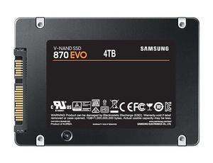 Solid State Drive 870 4TB SSD 2.5" III V-NAND MZ-77E4T0BW Server MZ-77E4T0BW MZ-77E4T0BW - Product Image 4