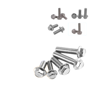 Pernos hexagonales roscados completos galvanizados en caliente al por mayor de fábrica, tornillos y tuercas, sujetadores cincados - Product Image 2