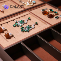 Accessoires de garde-robe Galaxy : Plateau de présentation de bijoux, support décoratif, tiroir de rangement coulissant avec fermeture amortie