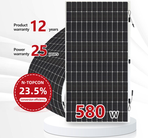 แผงโซลาร์เซลล์แบบยืดหยุ่นติดตั้งง่าย 100W 200W 580w โมโนคริสตัลไลน์ กันน้ำ IP67 สำหรับเรือ รถตู้ รถบ้าน - Product Image 2