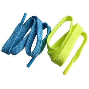 Facotry-customized Custom Printing Logo Blue Flat Hoodie String Drawstring Cord With Plastic Tips for Hoodie Drawcord - Product Image 3