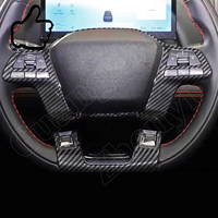 Accessoires de voiture, kit de garniture de décoration intérieure style carbone pour BYD Shark 2024-2026