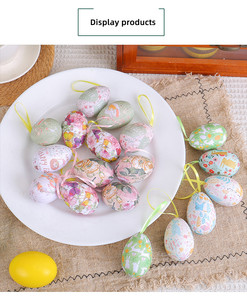 复活节篮子派对装饰家居装饰创意布艺包裹挂蛋带袋包装7x4x30cm 快速发货 - Product Image 6
