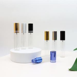 10ml Mini Round Square Clear Refillable <b>Perfume</b> <b>Bottles</b> 10ml Quality Sample Glass <b>Perfume</b> Decants - Product Image 5