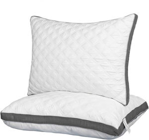 Fabricant de gros pas cher taille personnalisée doux <span class=keywords><strong>microfibre</strong></span> polyester <span class=keywords><strong>duvet</strong></span> <span class=keywords><strong>oreiller</strong></span> de lit alternatif - Product Image 1