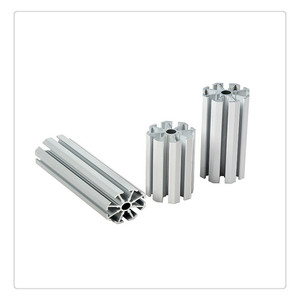 Promotion Fabricant : Colonne octogonale à petits trous en aluminium de haute qualité pour présentoirs de construction et d'exposition - Product Image 1