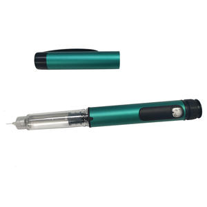 Venta al por mayor: Pluma inyectora de metal reutilizable de 80 UI con cartucho de 3 ml, pluma inyectora de insulina ajustable - Product Image 1