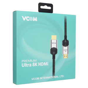 Câble <span class=keywords><strong>HDMI</strong></span> VCOM 8K 60Hz <span class=keywords><strong>4K</strong></span> <span class=keywords><strong>120Hz</strong></span> Ultra HD 1,5m 3m 5m <span class=keywords><strong>10m</strong></span> Nouvelle Version 2.1 Câble vidéo <span class=keywords><strong>HDMI</strong></span> mâle-mâle - Product Image 6